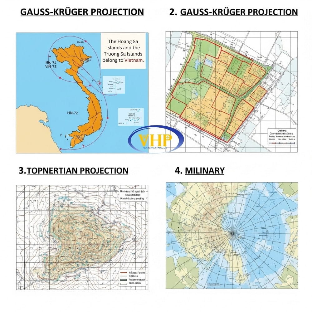 Ứng dụng phép chiếu Gauss-Krüger trong trắc địa, bản đồ và xây dựng hệ tọa độ quốc gia