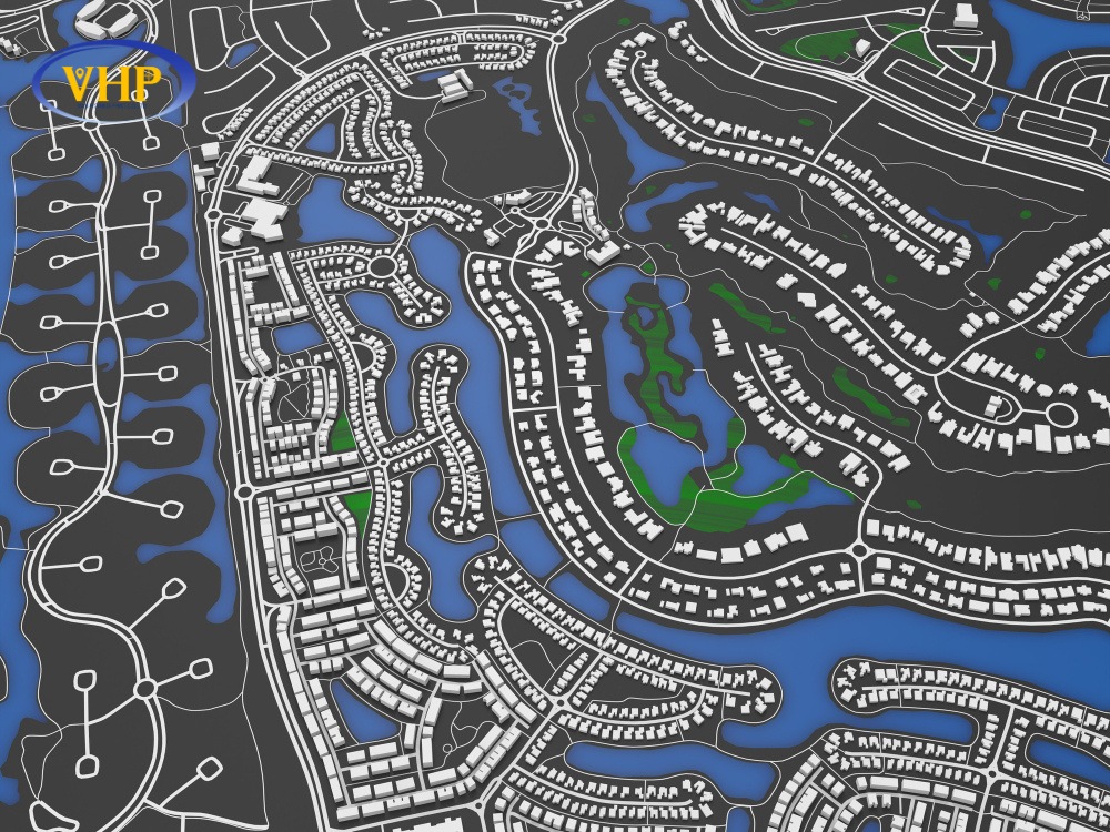 Bản đồ bình đồ dự án phổ biến hay gặp