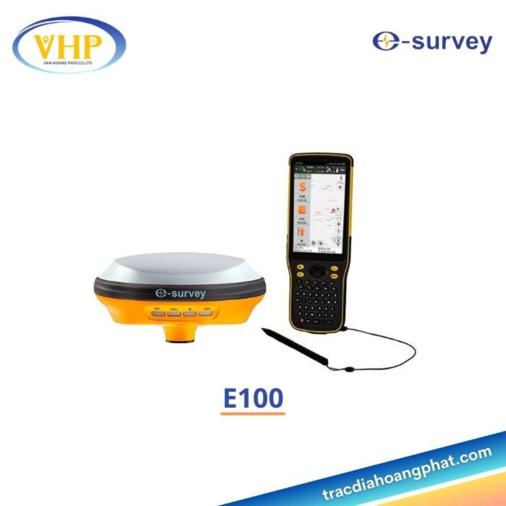 Máy GNSS RTK E-Survey E100 2 tần số, 1408 kênh, bảo hành 24 tháng