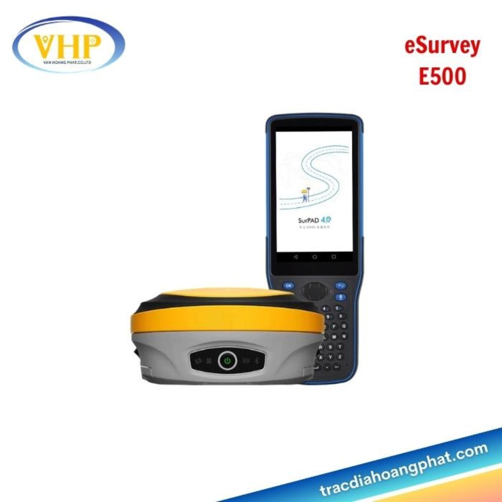 Máy GPS RTK ESURVEY E500 mang lại độ bền vượt trội, chống sốc và chống rung hiệu quả