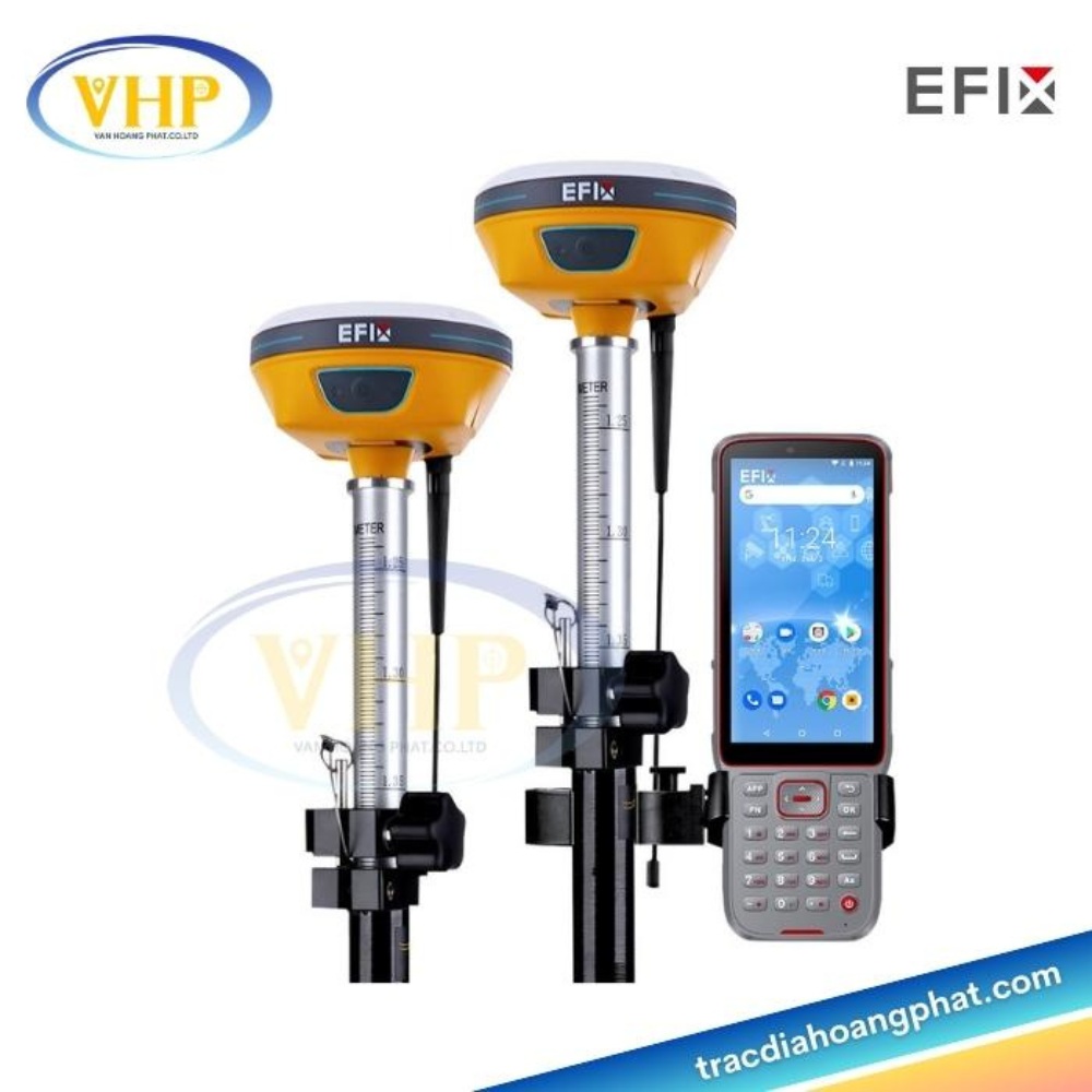 Máy GNSS RTK EFIX C5 phù hợp với điều kiện sử dụng khắc nghiệt nhờ khả năng chống sốc cao
